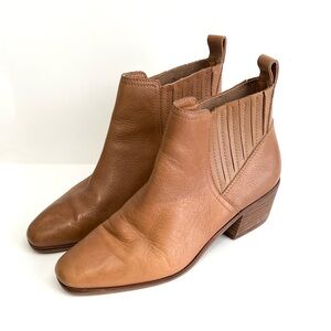 Lucky Brand Ilisse Leather Ankle Booties